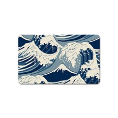 Japanese Wave Pattern Magnet (name Card) by Wav3s