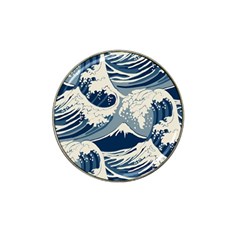 Japanese Wave Pattern Hat Clip Ball Marker (10 Pack) by Wav3s