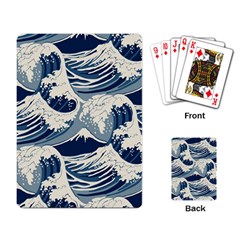 Japanese Wave Pattern Playing Cards Single Design (rectangle) by Wav3s