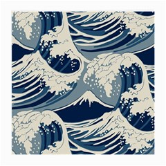 Japanese Wave Pattern Medium Glasses Cloth by Wav3s