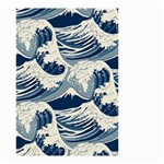 Japanese Wave Pattern Small Garden Flag (Two Sides) Front