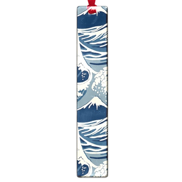 Japanese Wave Pattern Large Book Marks