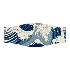 Japanese Wave Pattern Stretchable Headband by Wav3s