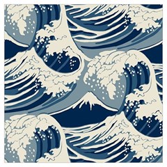 Japanese Wave Pattern Lightweight Scarf  by Wav3s