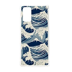 Japanese Wave Pattern Samsung Galaxy Note 20 Tpu Uv Case by Wav3s