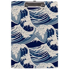 Japanese Wave Pattern A4 Acrylic Clipboard by Wav3s