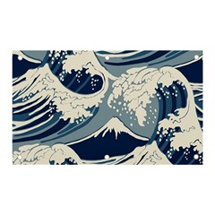 Japanese Wave Pattern Banner And Sign 5  X 3  by Wav3s