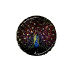 Peacock Feathers Hat Clip Ball Marker (4 Pack) by Wav3s