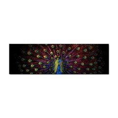 Peacock Feathers Sticker Bumper (100 Pack) by Wav3s