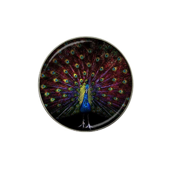 Peacock Feathers Hat Clip Ball Marker (10 pack)