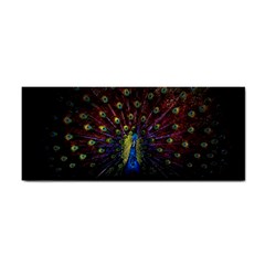 Peacock Feathers Hand Towel by Wav3s