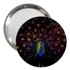 Peacock Feathers 3  Handbag Mirrors by Wav3s