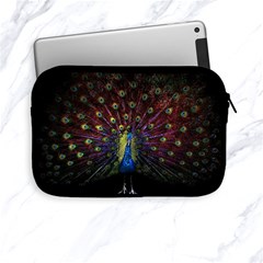 Peacock Feathers Apple Ipad Mini Zipper Cases by Wav3s