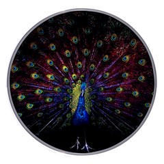 Peacock Feathers Wireless Fast Charger(white) by Wav3s