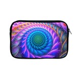 Peacock Feather Fractal Apple MacBook Pro 13  Zipper Case Front