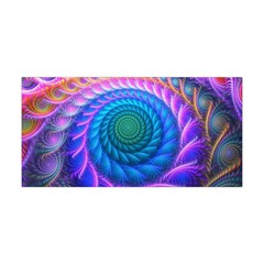 Peacock Feather Fractal Yoga Headband by Wav3s