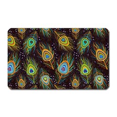 Pattern Feather Peacock Magnet (rectangular) by Wav3s