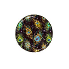 Pattern Feather Peacock Hat Clip Ball Marker (4 Pack) by Wav3s