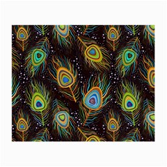 Pattern Feather Peacock Small Glasses Cloth (2 Sides) by Wav3s