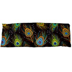 Pattern Feather Peacock Body Pillow Case (dakimakura) by Wav3s