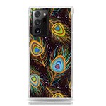 Pattern Feather Peacock Samsung Galaxy Note 20 Ultra TPU UV Case Front