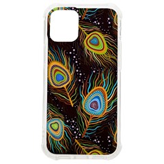 Pattern Feather Peacock Iphone 12 Mini Tpu Uv Print Case	 by Wav3s