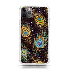 Pattern Feather Peacock Iphone 11 Pro Max 6 5 Inch Tpu Uv Print Case by Wav3s