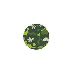 Cute Dinosaur Pattern 1  Mini Buttons by Wav3s