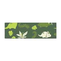 Cute Dinosaur Pattern Sticker (bumper) by Wav3s