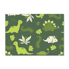 Cute Dinosaur Pattern Sticker A4 (10 Pack)