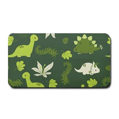 Cute Dinosaur Pattern Medium Bar Mat by Wav3s