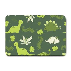 Cute Dinosaur Pattern Small Doormat by Wav3s