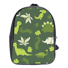 Cute Dinosaur Pattern School Bag (large)