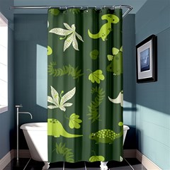 Cute Dinosaur Pattern Shower Curtain 36  X 72  (stall)  by Wav3s