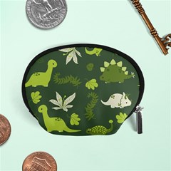 Cute Dinosaur Pattern Accessory Pouch (small) by Wav3s