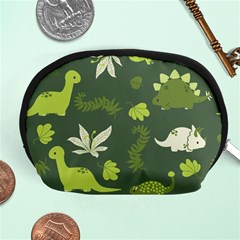 Cute Dinosaur Pattern Accessory Pouch (medium) by Wav3s