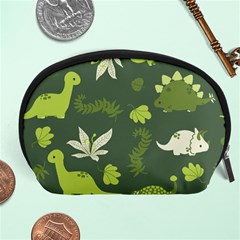 Cute Dinosaur Pattern Accessory Pouch (large) by Wav3s