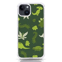 Cute Dinosaur Pattern Iphone 14 Tpu Uv Print Case