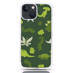 Cute Dinosaur Pattern Iphone 13 Mini Tpu Uv Print Case by Wav3s