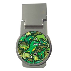 Dino Kawaii Money Clips (round)  by Wav3s