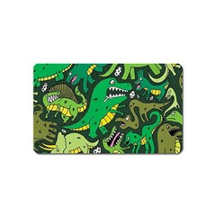 Dino Kawaii Magnet (name Card) by Wav3s