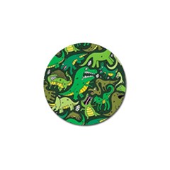 Dino Kawaii Golf Ball Marker (4 Pack) by Wav3s