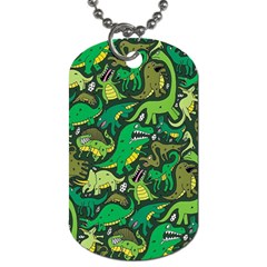 Dino Kawaii Dog Tag (two Sides) by Wav3s