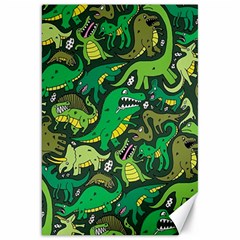 Dino Kawaii Canvas 20  X 30  by Wav3s