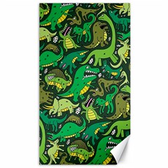 Dino Kawaii Canvas 40  X 72  by Wav3s