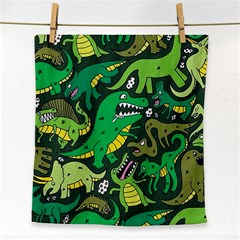 Dino Kawaii Face Towel