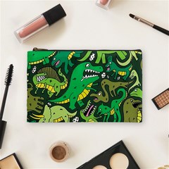 Dino Kawaii Cosmetic Bag (medium) by Wav3s