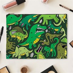 Dino Kawaii Cosmetic Bag (xl) by Wav3s