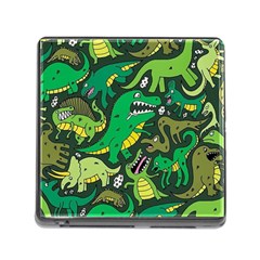 Dino Kawaii Memory Card Reader (square 5 Slot) by Wav3s