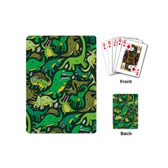 Dino Kawaii Playing Cards Single Design (mini)